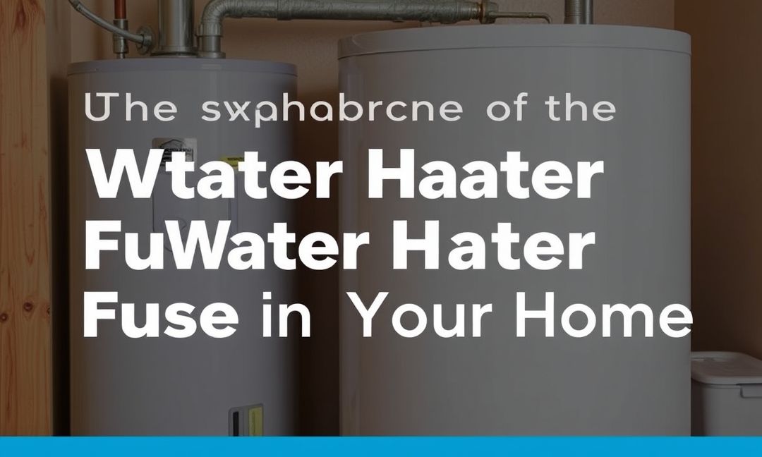 Ultimate Guide To Water Heater Fuse Replacement Everything You Need To